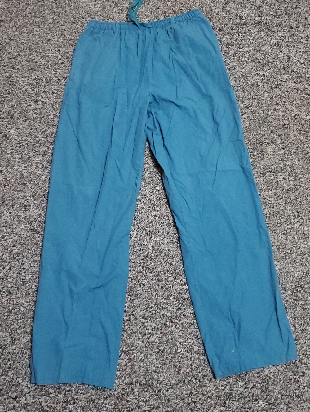 Small Teal Scrub Pants